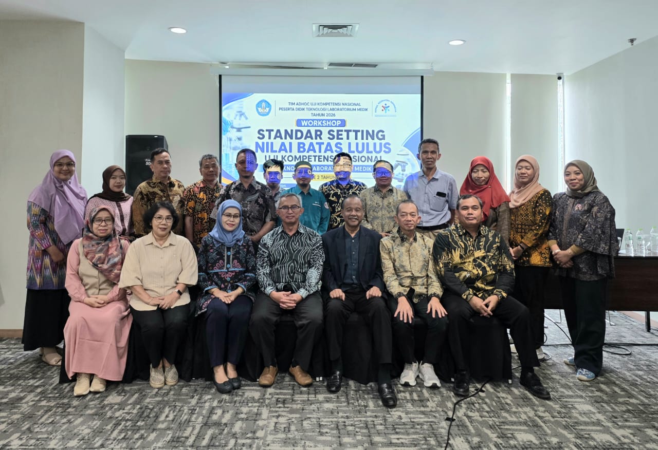 ASLABKESDA Hadiri Workshop Standar Setting Uji Kompetensi Nasional TLM Periode 2 Tahun 2026